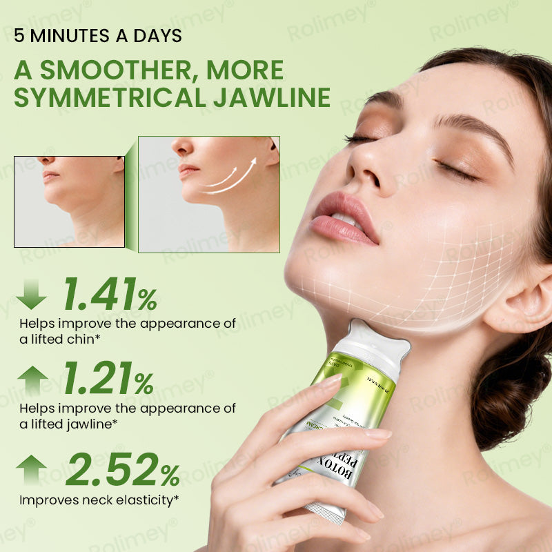 Jawline smoothing result