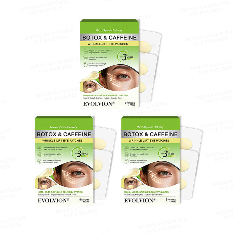 👀🌿AU HOT SALES ✨Evolvion® Botox & Caffeine Wrinkle-Lift Eye Patches