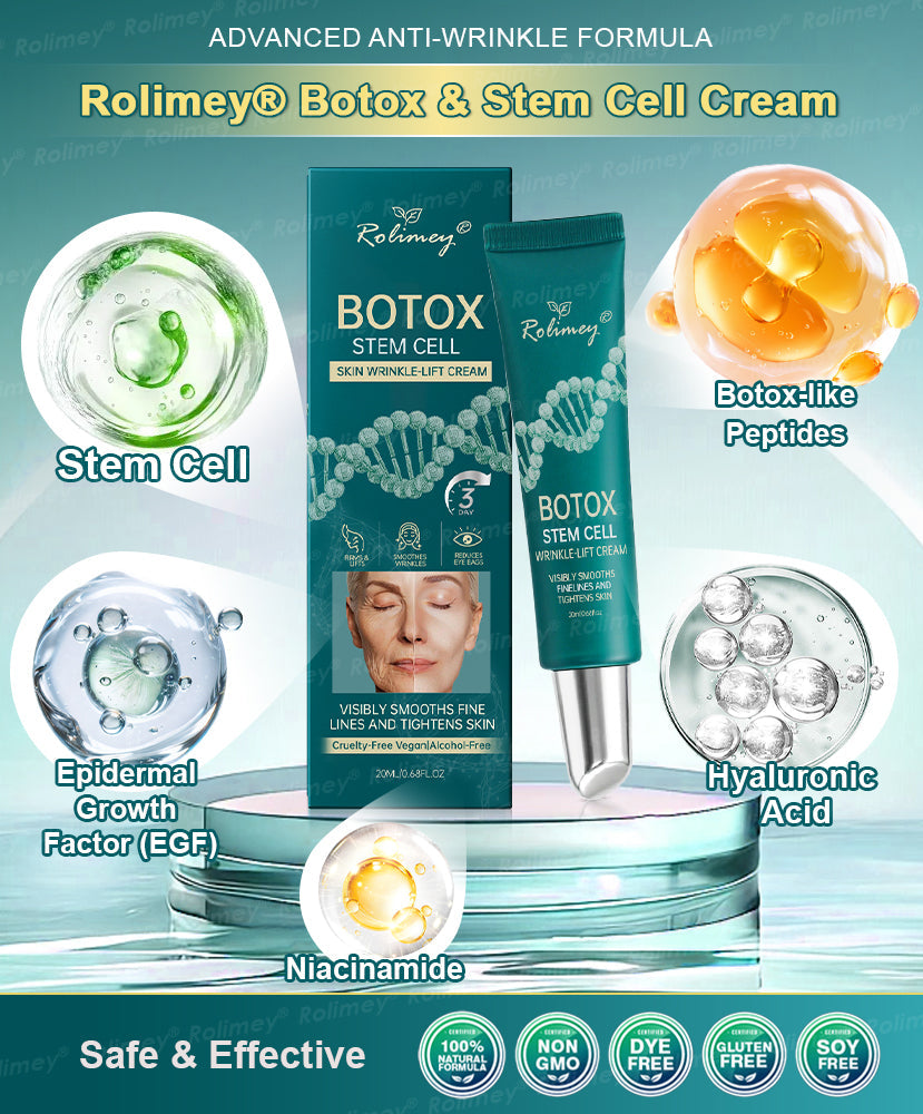 🍃AU HOT SALES ✨Rolimey® Botox & Stem Cell Wrinkle-Lift Tightening Cream