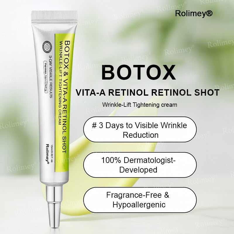 ➡💙💙👨‍⚕️Rolimey®  Vita-A Retinol Shot Wrinkle-Lift Tightening cream