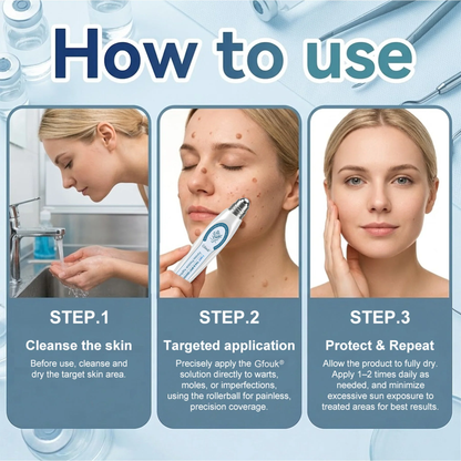𝐎𝐟𝐟𝐢𝐜𝐢𝐚𝐥 𝐁𝐫𝐚𝐧𝐝 𝐒𝐭𝐨𝐫𝐞 |✒️GFOUK® Fast-Acting Wart Remover Care Pen | Targets Warts, Skin Tags & Rough Bumps(Zero Pain, Zero Scars Rollerball)