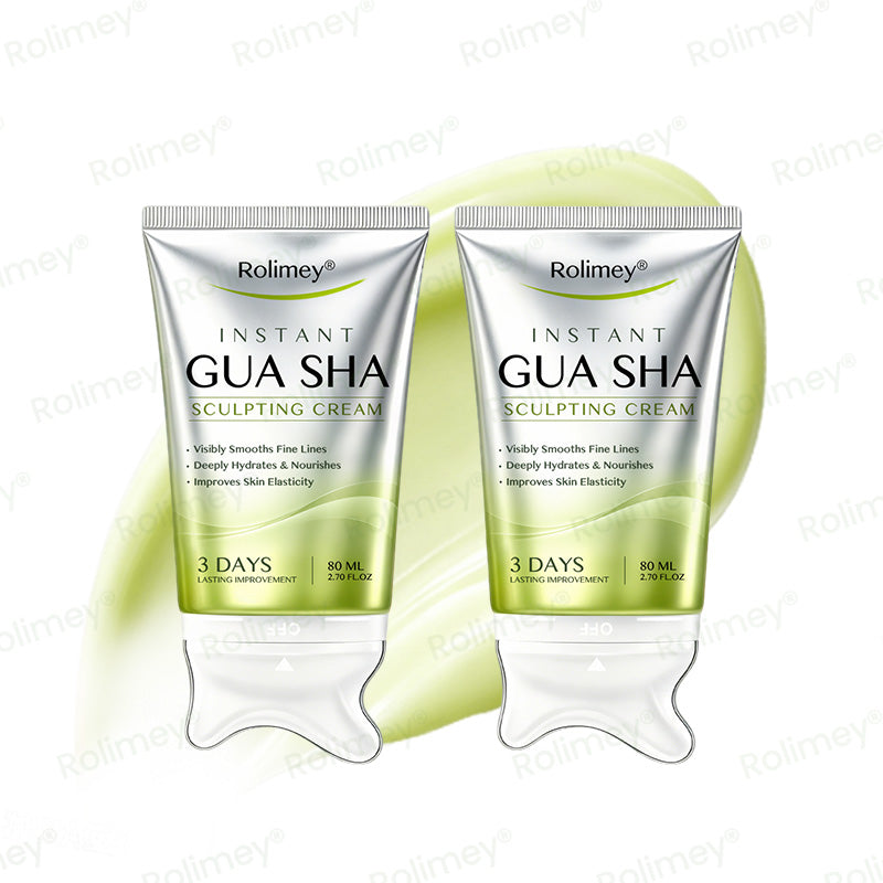 🌿🌱Rolimey® Instant Gua Sha Sculpting Cream (💆‍♀️ Massage, Sculpt & Visibly Lift — From the First Use ⚡)