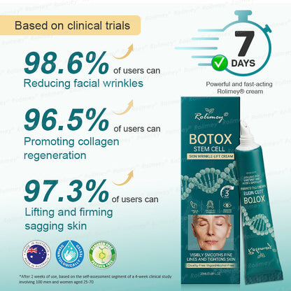 🍃AU HOT SALES ✨Rolimey® Botox & Stem Cell Wrinkle-Lift Tightening Cream
