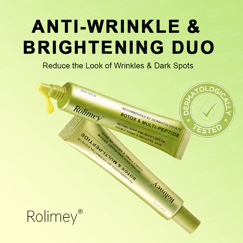 🥇💛Rolimey® Multi-Peptide Retinol Shot Age-Reset Wrinkle-Lift Cream
