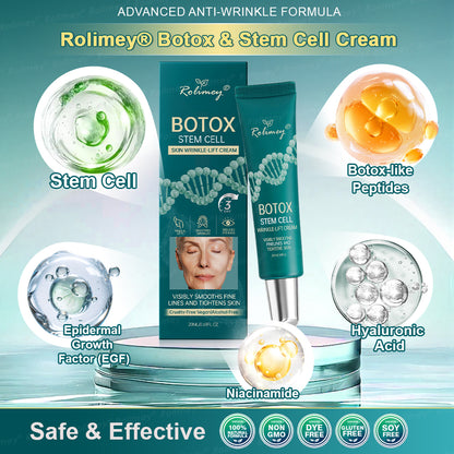 🍃🍃🛒AU HOT SALES ✨Rolimey® Botox & Stem Cell Wrinkle-Lift Tightening Cream