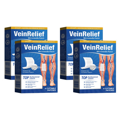 ✅GFOUK® VeinRelief Microneedle Patch ⚡Instant Relief