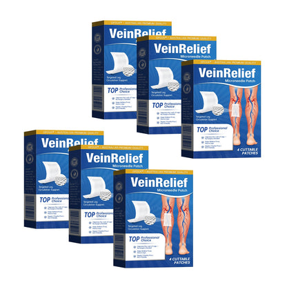 ✅GFOUK® VeinRelief Microneedle Patch ⚡Instant Relief