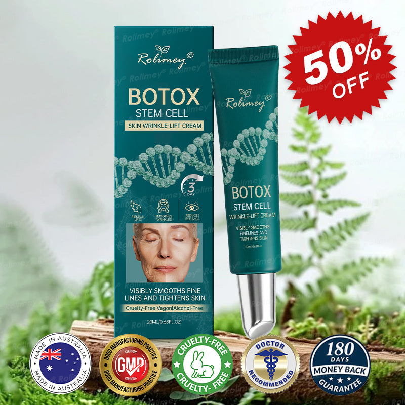 🍃AU HOT SALES ✨Rolimey® Botox & Stem Cell Wrinkle-Lift Tightening Cream